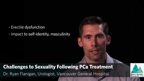 Challenges To Sexuality Following Prostate Cancer Treatment Youtube