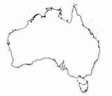 Australia Map Drawing Outline Getdrawings Blank Drawings sketch template
