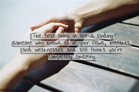 the best thing in life a finding someone who knows all