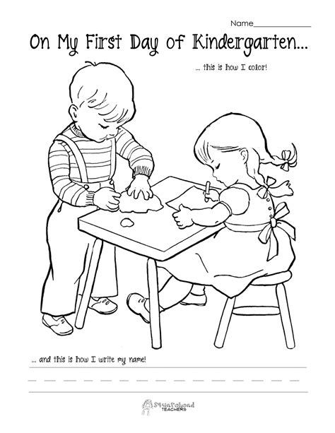 pictures preschool  day  school coloring pages