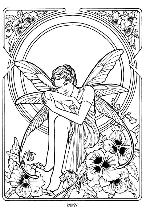 fairy  fairy coloring book fairy coloring pages fairy coloring