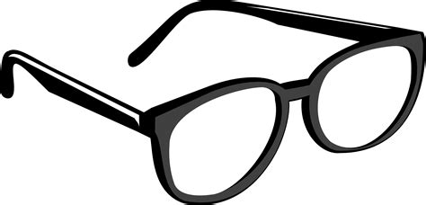 cartoon glasses eye clipart