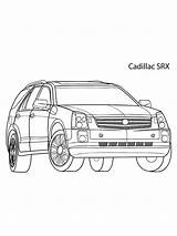 Pages Cadillac Coloring Printable sketch template