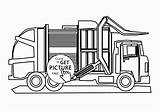 Truck Mail Coloring Pages Drawing Garbage Kids Printables Paintingvalley Wuppsy Choose Board sketch template