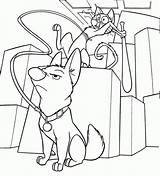 Bolt Coloring Pages Print Comments Dog Books sketch template