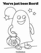 Coloring Boo Ve Been Pages Choose Board Halloween sketch template