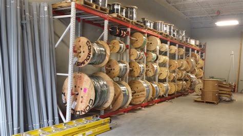 Tp Reconditioned Teardrop Cable Reel Storage Rack System T P Supply