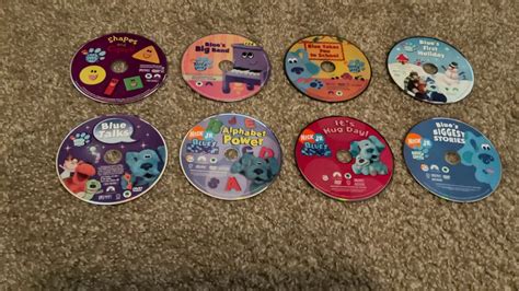 blues clues dvd collection disc label march  edition youtube