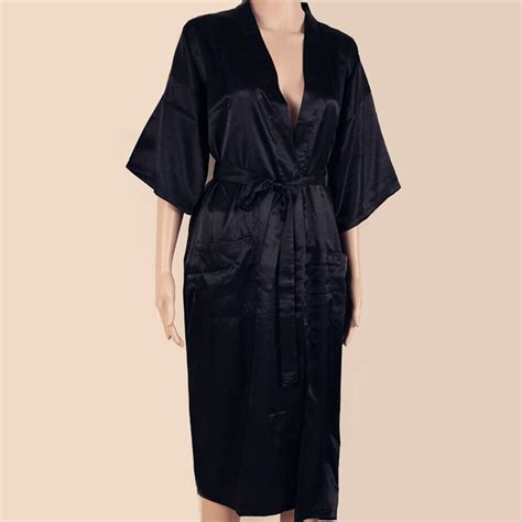 new arrival chinese men rayon silk nightgown traditional japanese