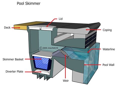 pool skimmer inspection gallery internachi