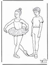 Ballet Ballett Coloring Pages Dance Class Funnycoloring Kids Anzeige Advertisement sketch template