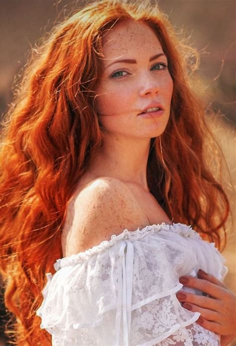 beautiful freckles beautiful red hair gorgeous redhead flame hair