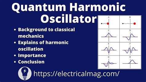 quantum harmonic oscillator electricalmag