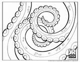 Tentacles Coloring Pages sketch template