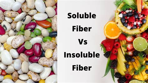 soluble fiber  insoluble fiber whats