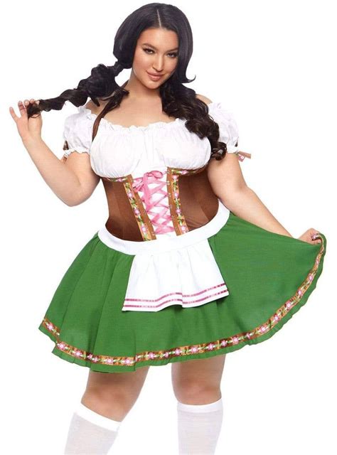 Plus Size Beer Girl Gretchen Costume Women S Oktoberfest Costume