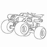 Monster Truck Coloring Pages Trucks Jam Outline Boys Drawing Wheeler Printable Pickup Mud Mutt Cool Jeep Kids Simple Clipart Trailer sketch template