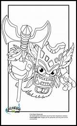 Skylanders Coloring Pages Magic Wrecking Element Double Trouble Ball Drawing Team Skylander Colors Color Ministerofbeans Getdrawings Getcolorings Reduced sketch template