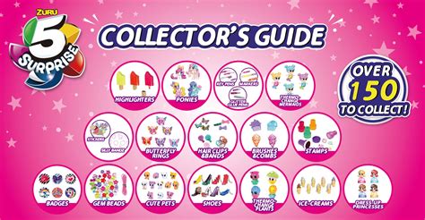 surprise girls collection list checklist collectors guide kids time