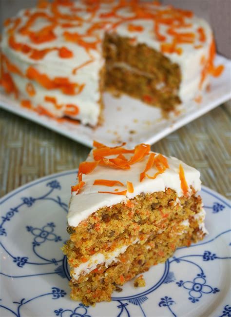 easy carrot cake recipe  cream cheese icing craftsy