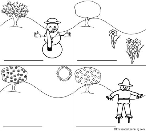 coloring pages   seasons