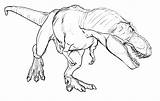 Rex Kolorowanki Coloring Kolorowanka Pages Dinozaur Jurassic sketch template