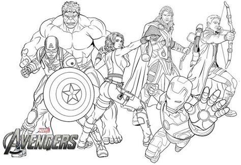 avengers endgame coloring pages  fans coloring pages avengers