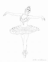 Coloring Ballerina Pages Barbie Tutu Printable Getcolorings Print Color Getdrawings sketch template