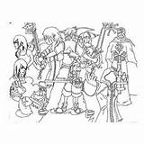 Kingdom Hearts Coloring Pages Printable Sora Ones Interesting Little sketch template