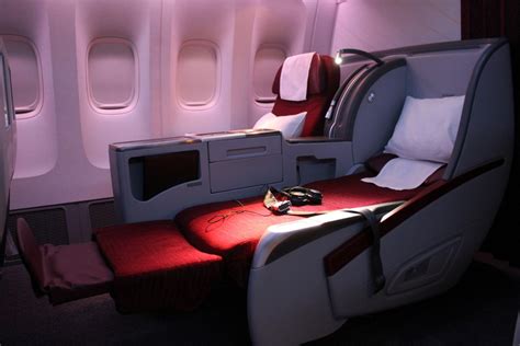 unbelievable qatar airways business class  luxe insider