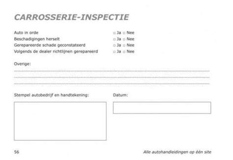 auto onderhouds en garantie boekje voor eur    huntingadcom