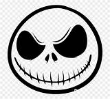 Jack Skellington Nightmare Before Christmas Clipart Face Coloring Pages Decal Halloween Pinclipart Clip Tee Stickers Drawings Cara Easy Drawing Die sketch template