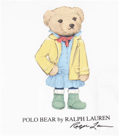 ralph lauren kids polo bear  shirt ad paid kids lauren ralph