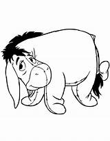 Coloring Eeyore Pages Pooh Disney Winnie Colouring Color Sheets Bear Tigger Printable Book Bing sketch template