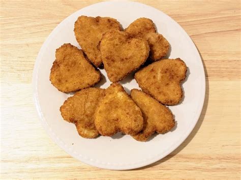 review tyson nuggets  love heart shaped chicken nuggets