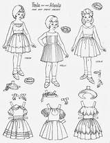 Paper Freda Friendly Dolls Doll Coloring Friend Children 1962 Picasaweb Google Lorie Guardado Desde Picasa Harding Albums Web Vintage Muñecas sketch template