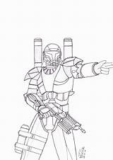 Clone Trooper Star Wars Coloring Pages Arc Drawing Commander Bly Printable Color Rep Getcolorings Print Deviantart Colori Template Paintingvalley sketch template