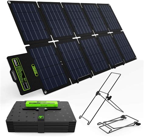 portable foldable solar charger upgrade electric