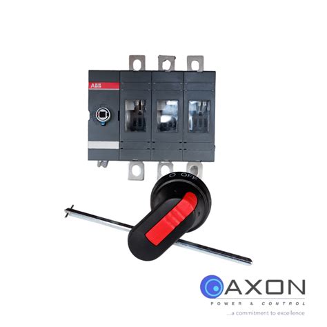 abb isolator  pole otep switch disconnector axon power  control