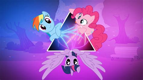 Rainbow Dash Pinkie Pie Twilight Sparkle Iluminati By