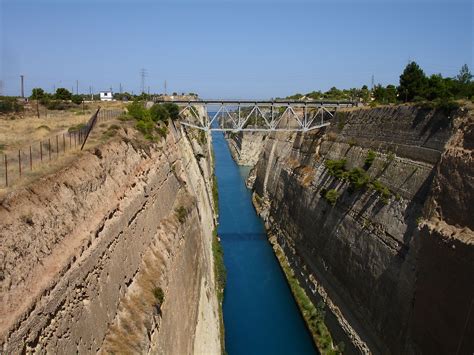 corinth canal corinth canal canals greece