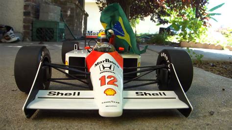 1 12 Ayrton Senna Mclaren Honda Mp4 4 F1 Minichamps 1988