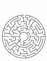 Labyrinth Labyrinths sketch template