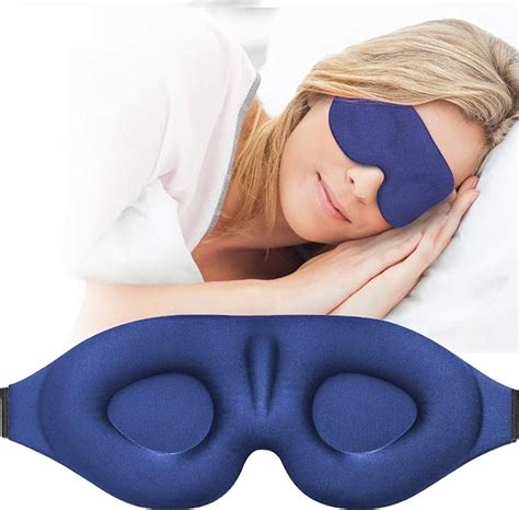 Ergonomic Sleep Mask New Design Light Blocking Sleeping