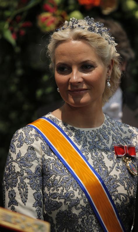 Crown Princess Mette Marit Of Norway Was Looking Regal
