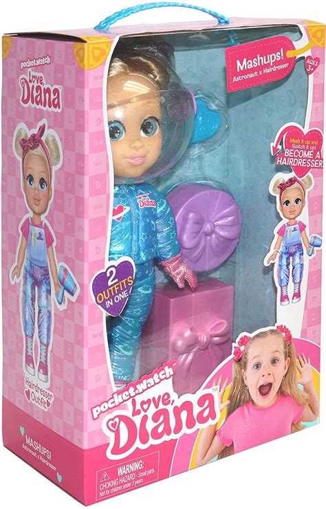 love diana doll mashup astronaut 13 inch 79846 atl toys 4 you