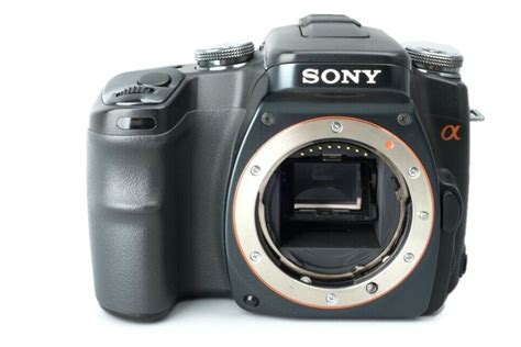 sony alpha  mp digital dslr camera lenses  cameras
