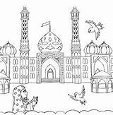 Coloring Pages نقاشی Imam Mahdi Kids sketch template