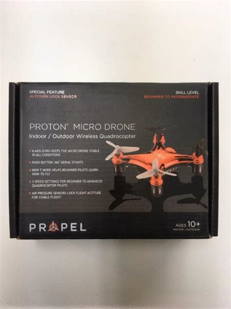 propel proton micro drone wireless quadrocopter ebay