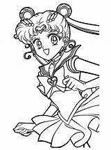 Sailor Moon Coloring Pages Printable Kids Anime Cute sketch template